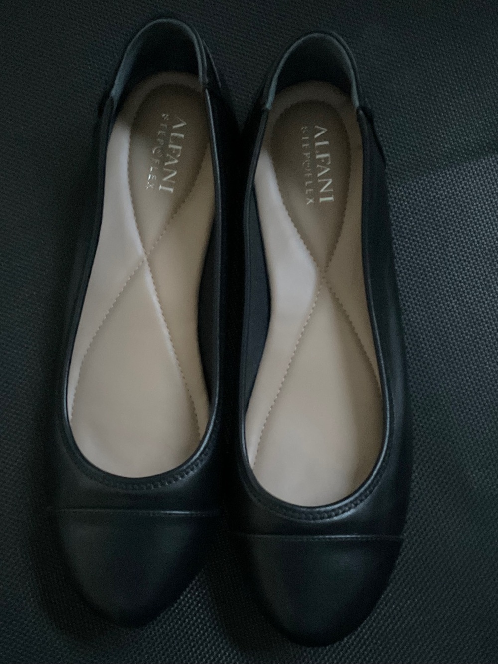 Alfani Black Classic Round-Toe Women's Ballet Flats size 9